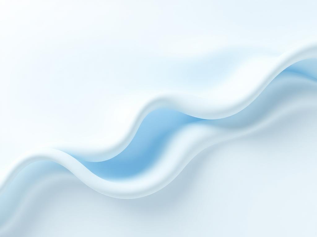 Abstract pale blue waves